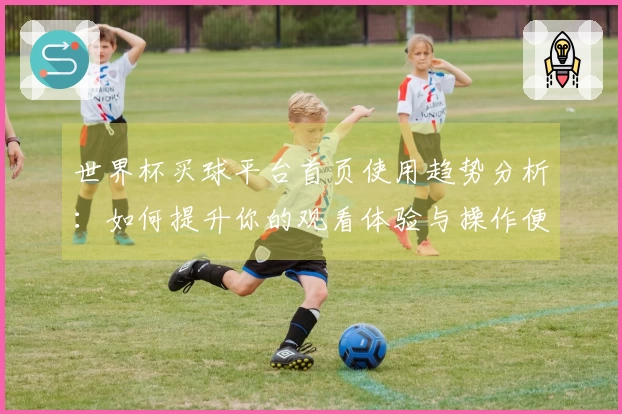 世界杯买球平台首页使用趋势分析：如何提升你的观看体验与操作便捷性