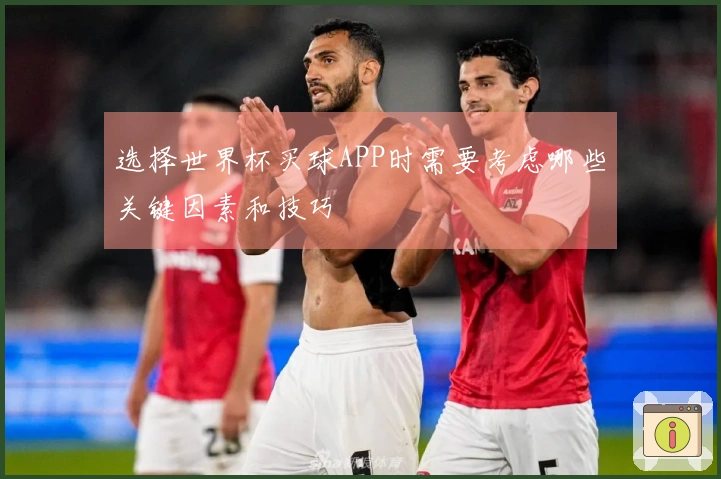 选择世界杯买球APP时需要考虑哪些关键因素和技巧
